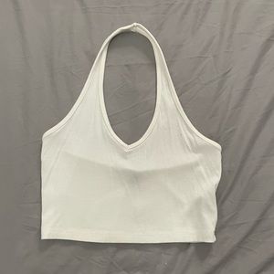 white halter top